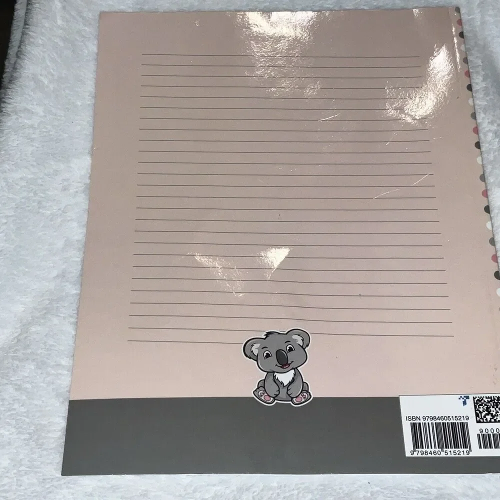 Left-handed Composition Notebook New Made In The U.S.A 2022 VERY CUTE KOALA BEAR